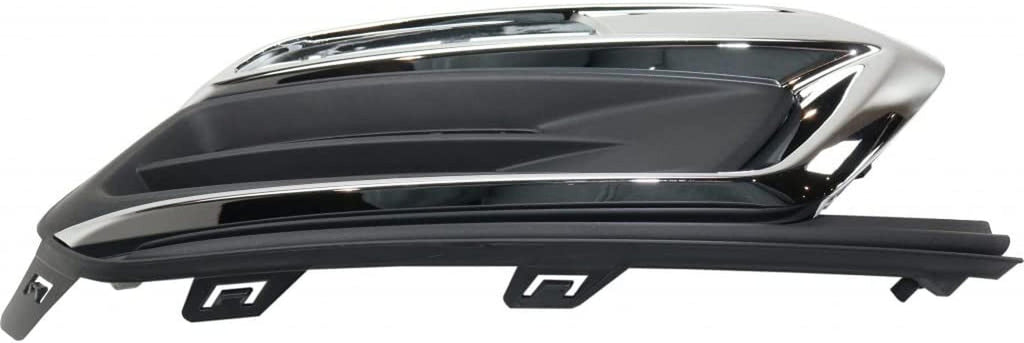 For Chevy Cruze 2015 2016 Bumper Cover Grille Passenger Side | Black W/Chrome | Replacement for GM1039184 | 191275355404