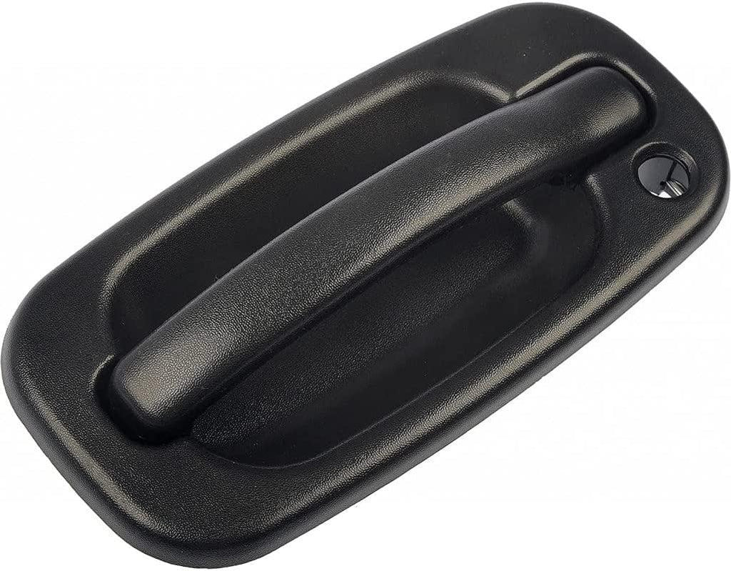 for Chevy Silverado 1500 HD 2001 2002 2003 Exterior Door Handle Driver Side Front Textured Black | Plastic | 15034985