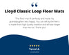 Lloyd Classic Loop Trunk Carpet Mat for 1998-2002 Toyota Corolla