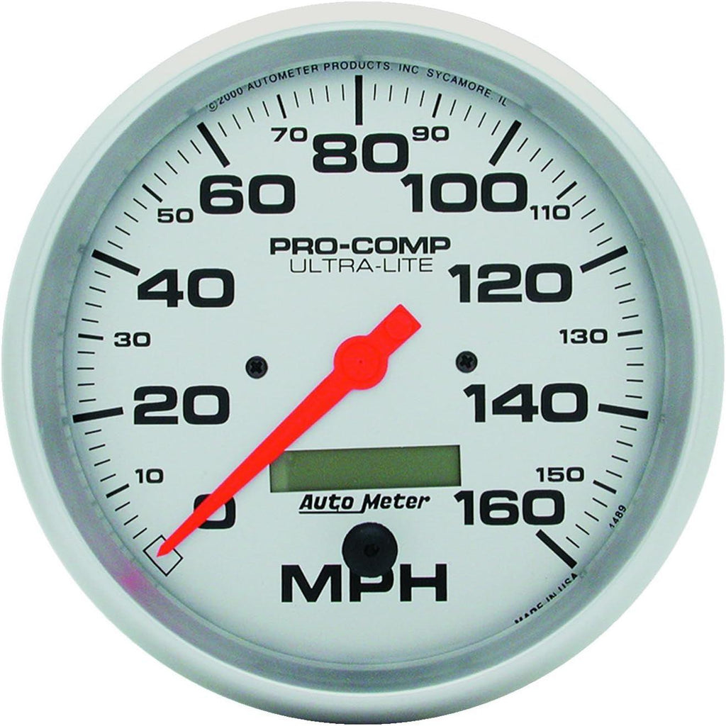 4489 Ultra-Lite In-Dash Electric Speedometer 5.000 In.