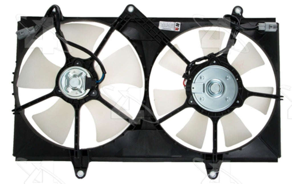 FS Dual Radiator and Condenser Fan Assembly for Corolla, Prizm 75250