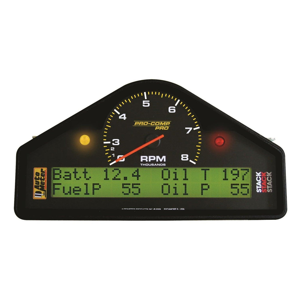 RACE DASH 0-8K RPM PRO-COMP PRO - greatparts