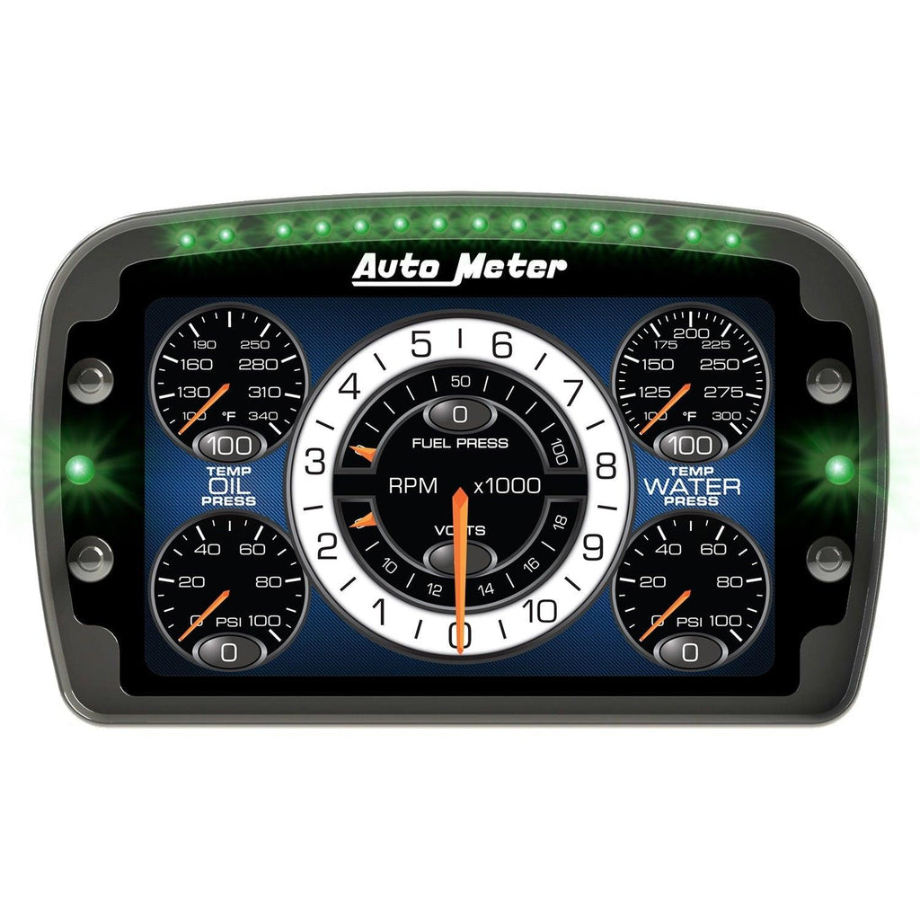 8-1/2 in. W X 5-1/4 in. H X 1-3/8 in. D LCD DASH USER CONFIGURABLE - greatparts