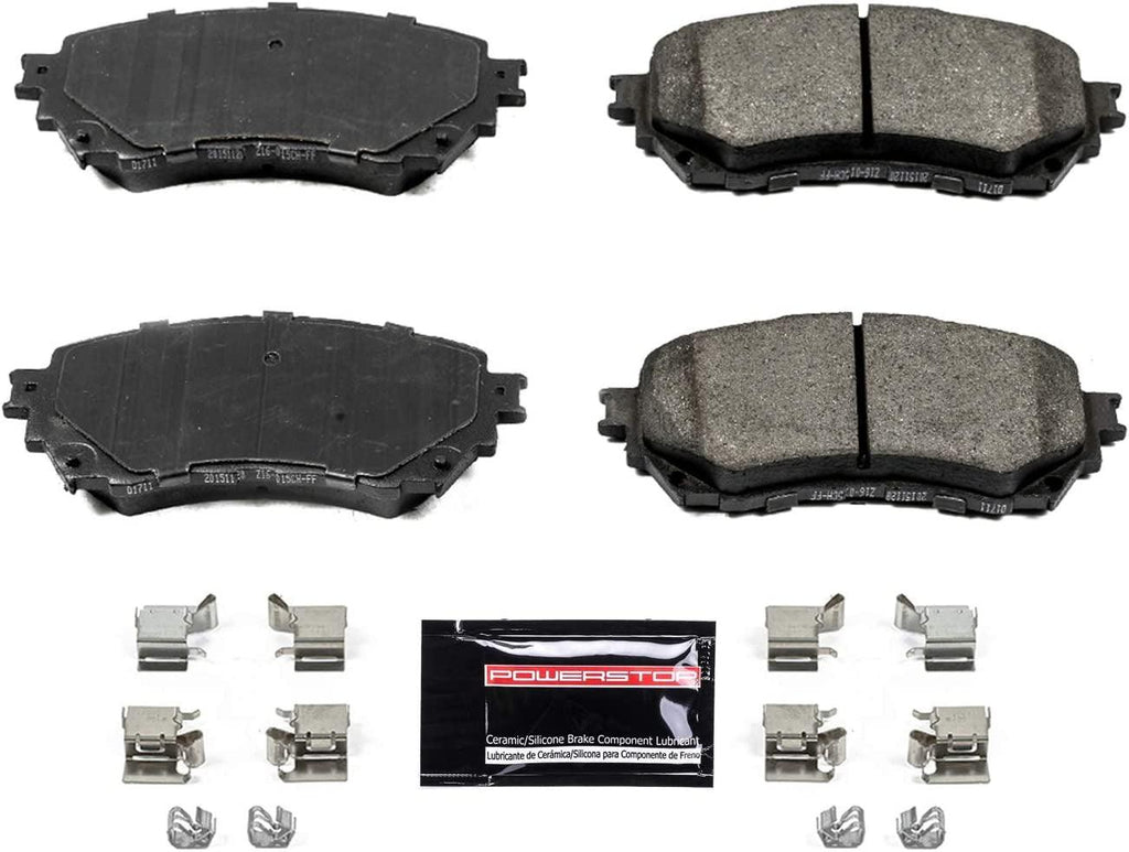 Z23-1711 Z23 Evolution Sport Carbon Fiber Infused Ceramic Brake Pad with Hardware