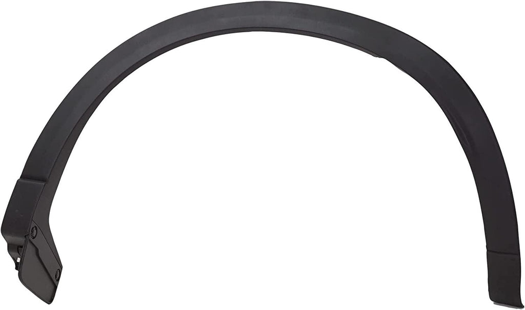 Rear, Driver Side Fender Trim Compatible with 2017-2021 Mazda CX-5 Assembly, Textured Black