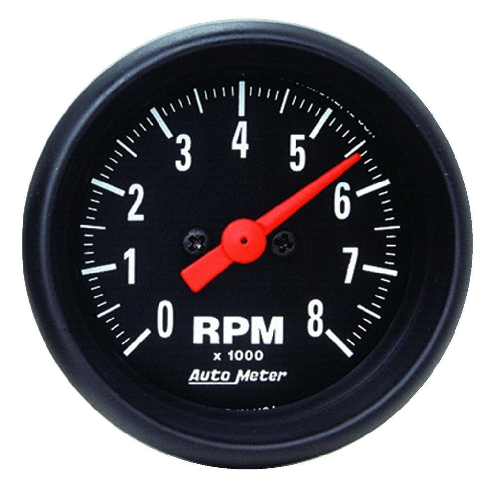 2-1/16 in. IN-DASH TACHOMETER 0-8000 RPM Z-SERIES - greatparts