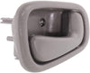 for Toyota Corolla 1999-2002 Interior Door Handle Passenger Side Front/Rear Gray | Replacement for GM1353138 | 94859665