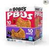 Bobo's Peanut Butter and Jelly Oat Snack Variety Pack, 10 Grape Flavored, 10 Strawberry Flavored, Healthy Everyday Snack