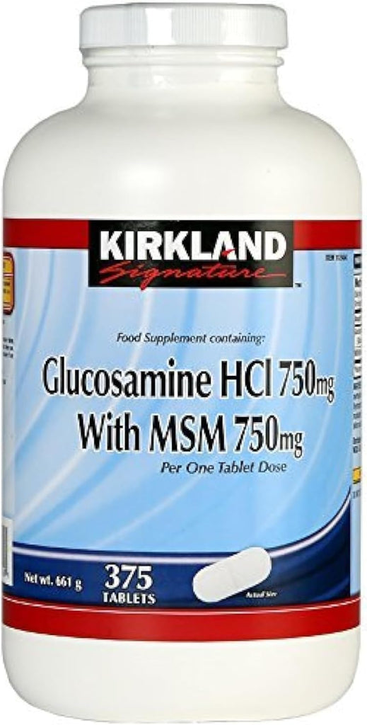 Kirkland Signature Glucosamine with MSM, 375 Tablets