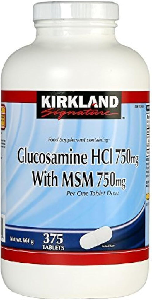 Kirkland Signature Glucosamine with MSM, 375 Tablets