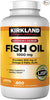 Kirkland Signature Fish Oil 1000 mg, 400 Softgels (2 Pack)