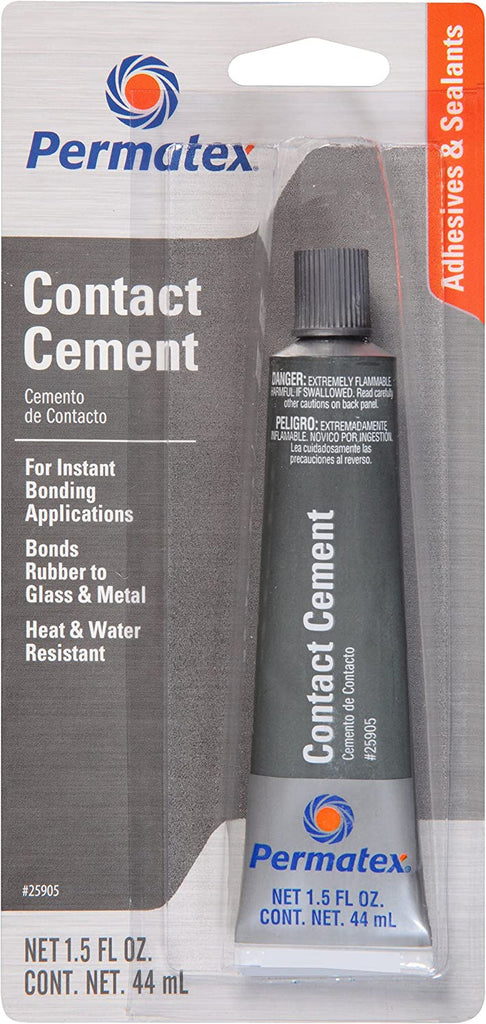 Permatex 25905 Contact Cement, 1.5 Oz., 1.5 Ounce