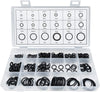 300 PCS Rubber O-Ring Assortment Kit Set,O Rings Seal Gasket Rubber Washer Assortment Rubber,O-Rings Gaskets Washers for Car,Professional Plumbing,Faucet,Mechanic,Repairs,Air or Gas Connections