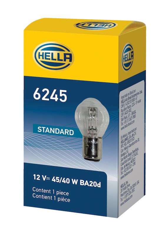 HELLA 6245 Standard Series Incandescent Miniature Light Bulb - greatparts