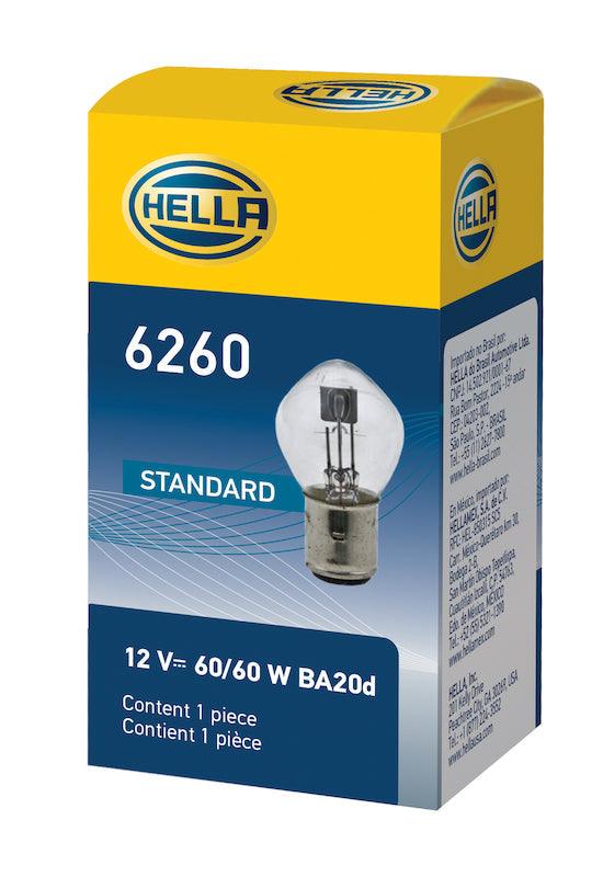 HELLA 6260 Standard Series Incandescent Miniature Light Bulb - greatparts