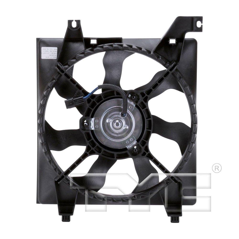 601080 Engine Cooling Fan Assembly Fits 2006 Hyundai Accent