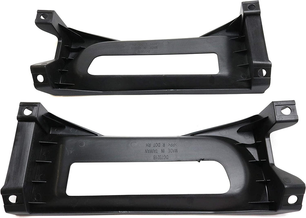 Bumper Trim SET Compatible with 2013-2018 Ram 1500, Fits 2019-2022 Ram 1500 Classic Front, Driver and Passenger Side