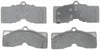 Silver 14D8 Organic Disc Brake Pad Set