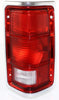 Tail Light for DODGE DAKOTA 87-96 RH Lens and Housing W/Chrme Outer Trim