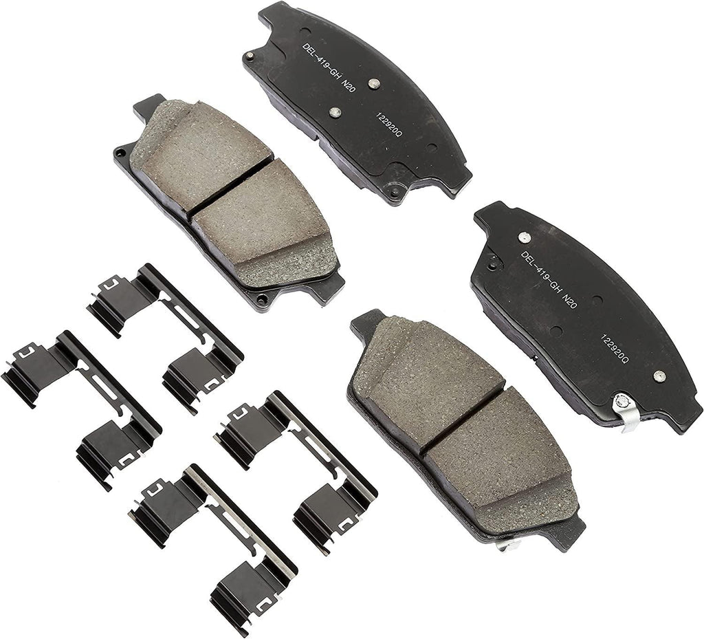 Gold 17D1467CHF1 Ceramic Front Disc Brake Pad Kit