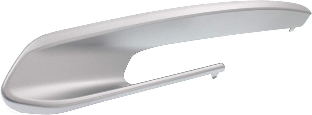 Front Bumper Trim Compatible with BMW 3-SERIES 2012-2015 LH Primed-Silver Modern Line Sedan/Wagon