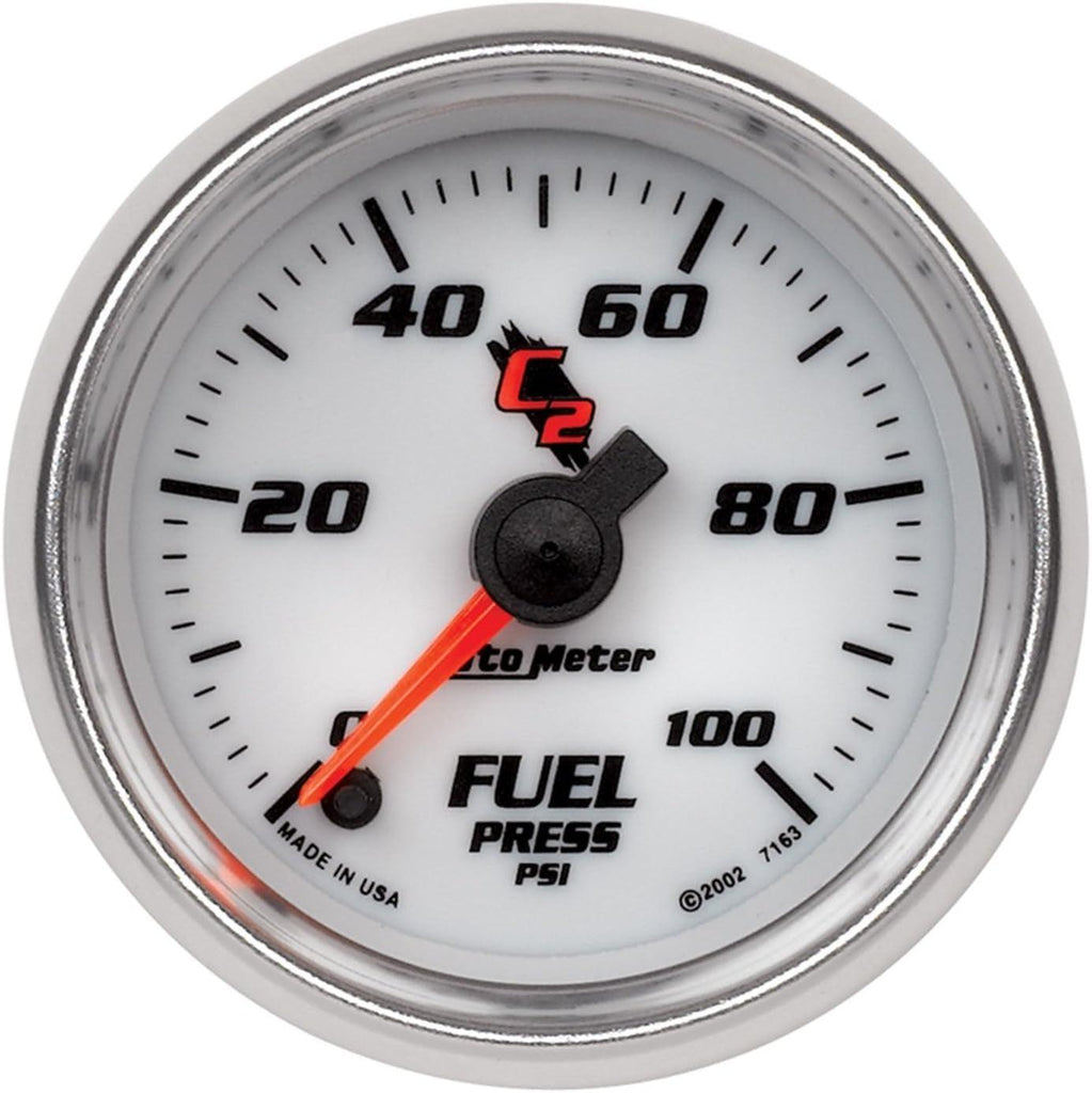 7163 C2 Full Sweep Electric Fuel Pressure Gauge