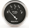 1715 Old TYME Black Fuel Level Gauge