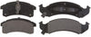 Gold 17D505MX Performance Semi-Metallic Front Disc Brake Pad Set