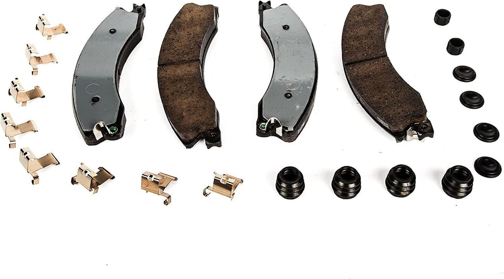 GM Genuine Parts 171-1138 Rear Disc Brake Pad Set with Seals, Bushings, Clips, and Boots