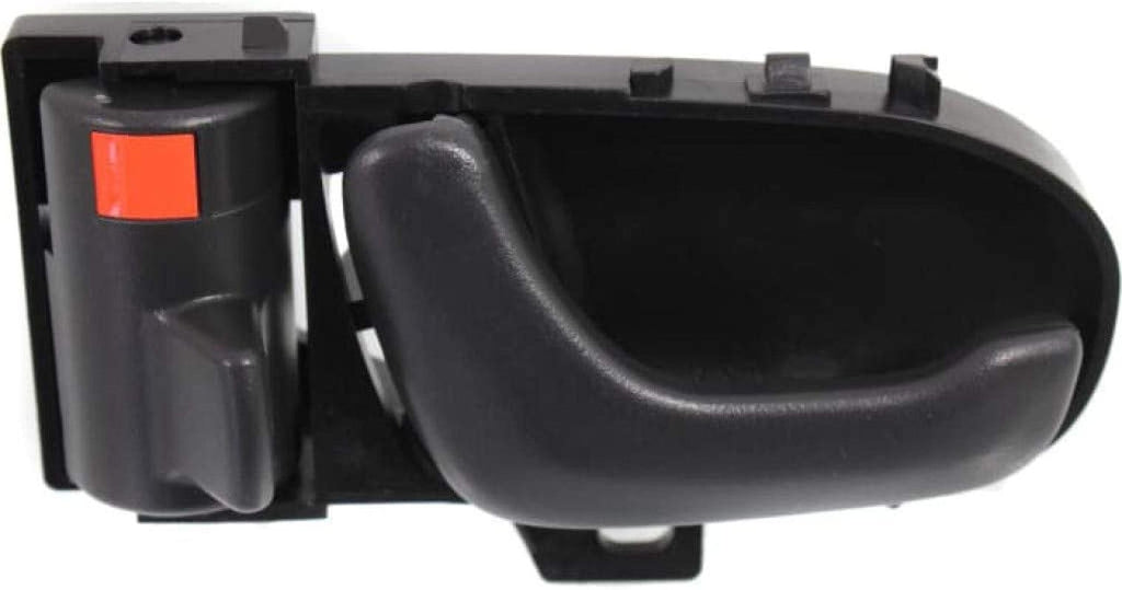 for Geo Metro Interior Door Handle Front, Driver Side Textured Black (1992-1994) | with Door Lock Button | Trim: Base/Lsi/Xfi | GM1352144 | 96066046