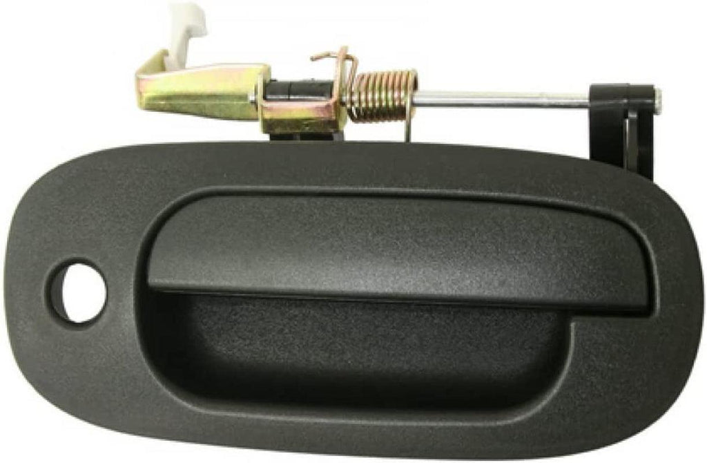 for Dodge Dakota Exterior Door Handle 2000 2001 Passenger Side Front W/Keyhole Texture Black for CH1311128 | 55257434AA