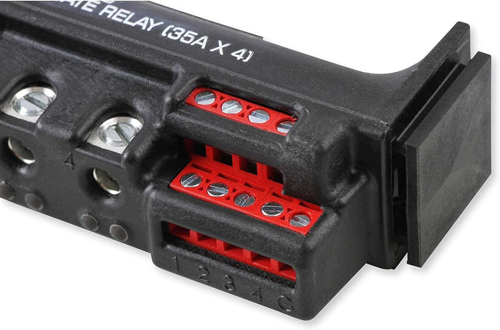 75643-HC: High-Current Solid State Relay 35Ax4, Blk , Black