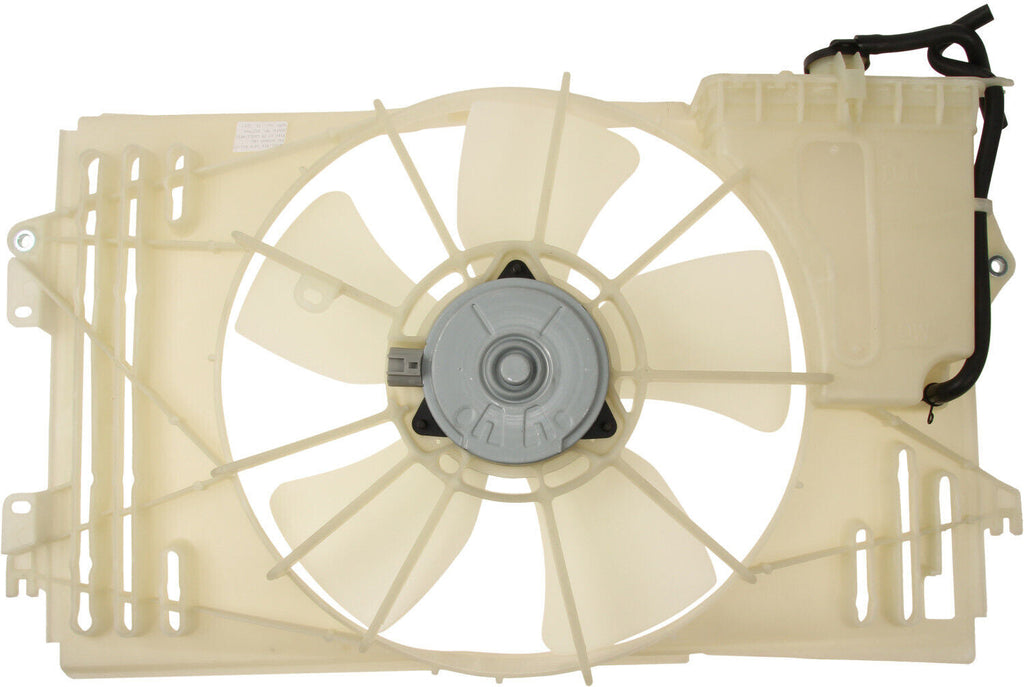 TYC Dual Radiator and Condenser Fan Assembly for Vibe, Corolla, Matrix 620630