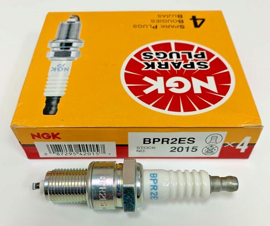 4 Spark Plugs NGK Standard Series Spark Plugs BPR2ES 2015