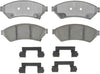 Gold 17D1075CHF1 Ceramic Front Disc Brake Pad Set