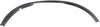 For Dodge Durango Fender Trim 2011-2018 Driver Side | Front | Primed | Plastic Material | Wheel Opening Molding | CH1290114 | 1RK21TZZAC