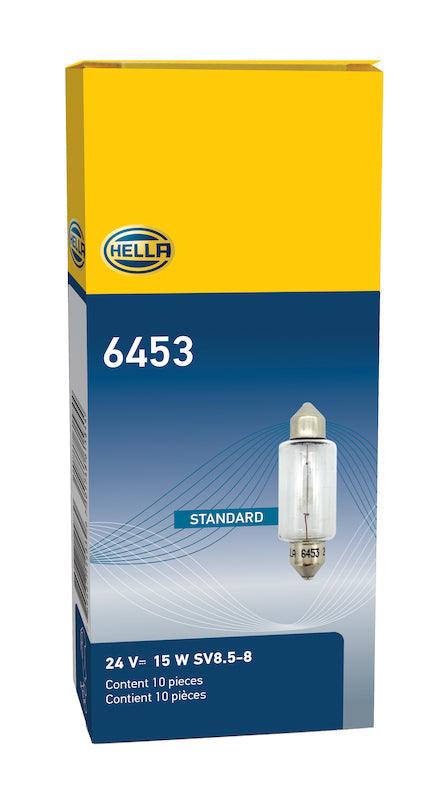 HELLA 6453 Standard Series Incandescent Miniature Light Bulb - greatparts