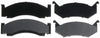 Silver 14D269M Semi-Metallic Front Disc Brake Pad Set