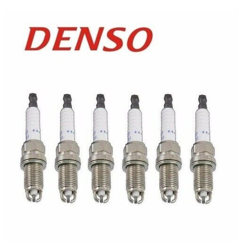 6-DENSO PK20TR11 Long-Life Double Platinum Spark Plugs