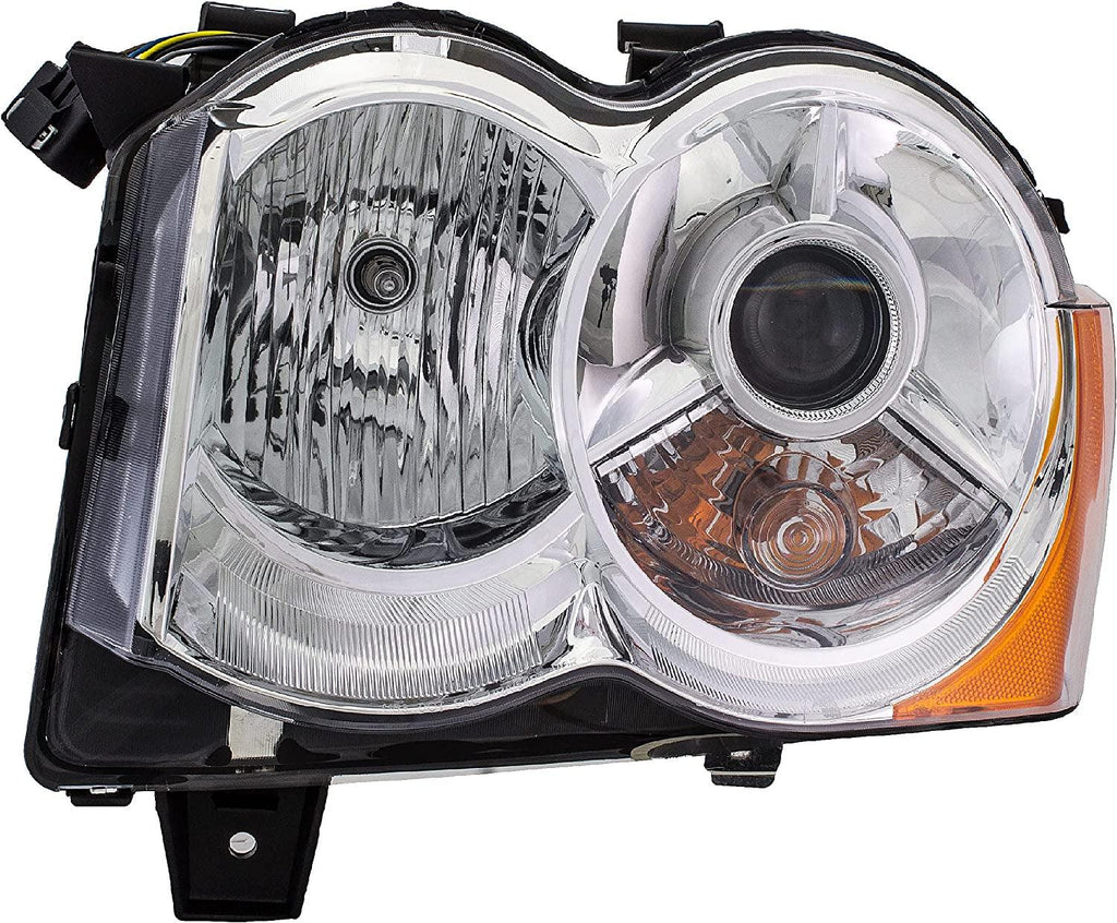 Dorman 1592285 Driver Side Headlight Assembly Compatible with Select Jeep Models