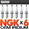 FOR BMW NGK Laser Iridium Spark Plugs 6 PC Set N51/N52 E60,E70,E83,E9