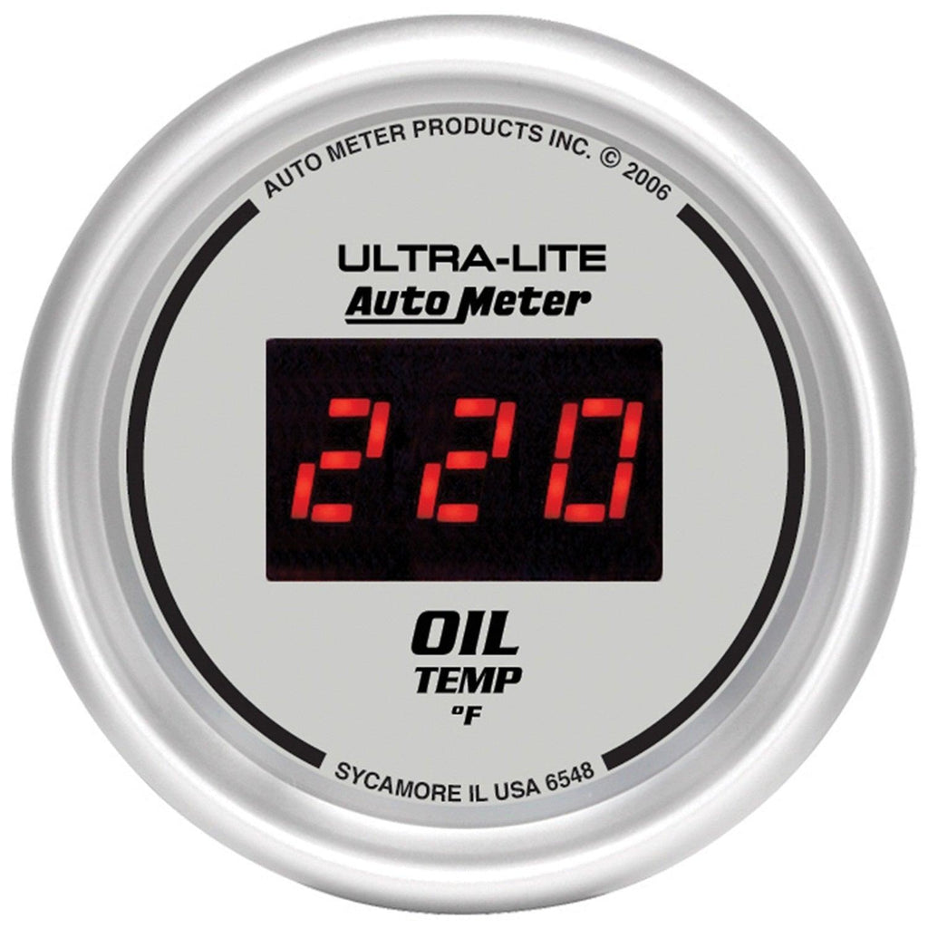 2-1/16 in. OIL TEMPERATURE 0-340 Fahrenheit ULTRA-LITE DIGITAL - greatparts