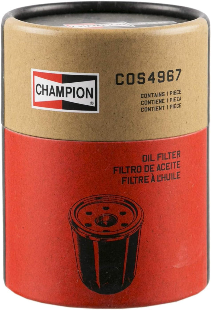 Champion COS4967 Spin-On Oil Filter, 1 Pack