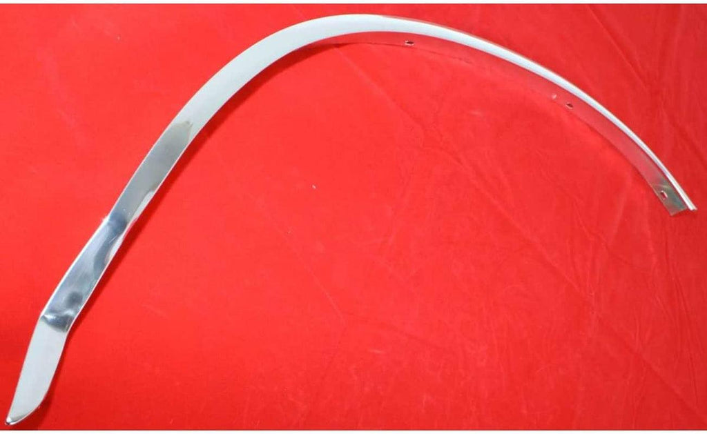 Front Passenger Side Fender Trim for 1987-1991 Ford Bronco Chrome  7772