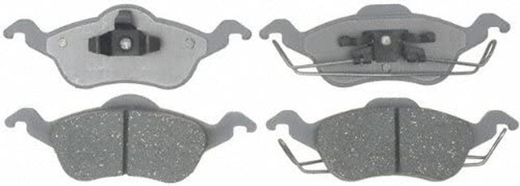 Silver 14D816C Ceramic Front Disc Brake Pad Set