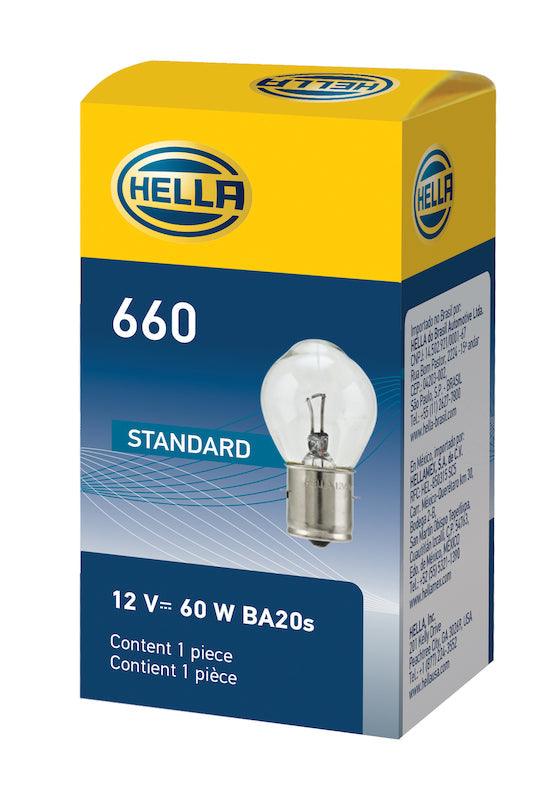 HELLA 660 Standard Series Incandescent Miniature Light Bulb - greatparts