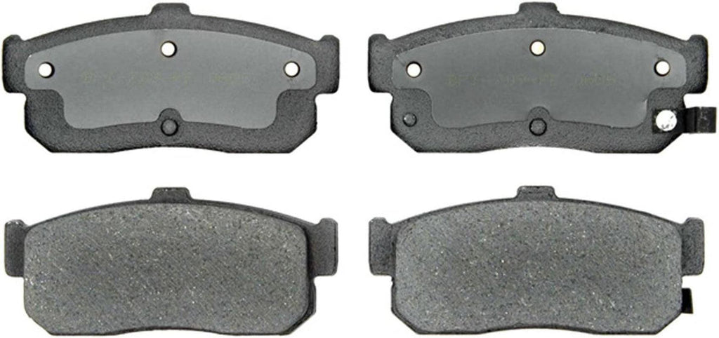 Gold 17D540 Organic Rear Disc Brake Pad Set