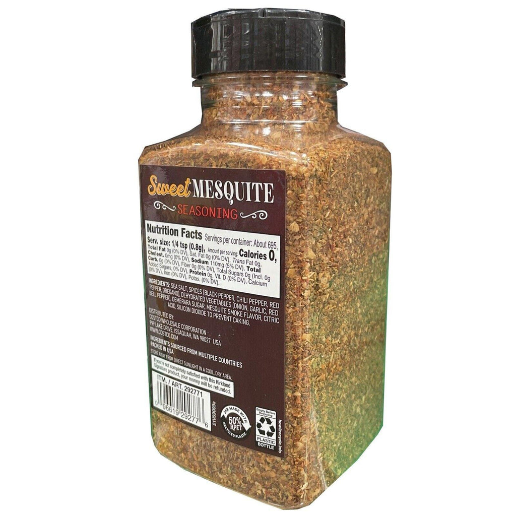 2 Packs Kirkland Signature Sweet Mesquite Seasoning - 19.6 Oz