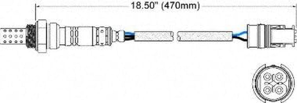 250-24469 4-Wire Oxygen Sensor