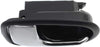 for Mazda Protege Interior Door Handle Front or Rear, Driver Side Black Bezel with Chrome Lever 1995-2003 | Trim:All Submodels | MA1352109 | S54N59330B65